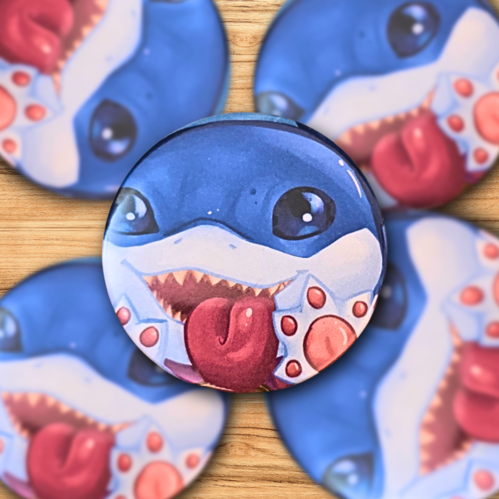 Jeff the LandShark Button