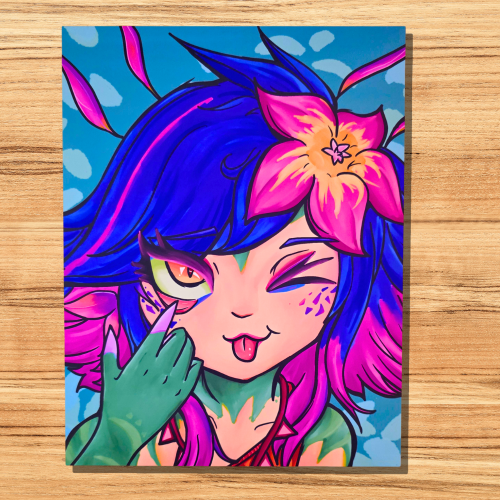 Neeko League of Legends Print